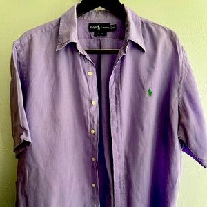 Ralph Lauren Polo short sleeve dress Shirt size XL